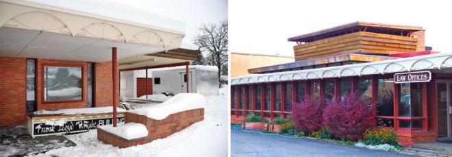 Frank Lloyd Wright, FLW, Frank Lloyd Wright Montana, Frank Lloyd Wright Whitefish, Frank Lloyd Wright demolition, Frank Lloyd Wright preservation, Frank Lloyd Wright Building Conservancy, Frank Lloyd Wright buildings, Frank Lloyd Wright medical office, building preservation, historic buildings