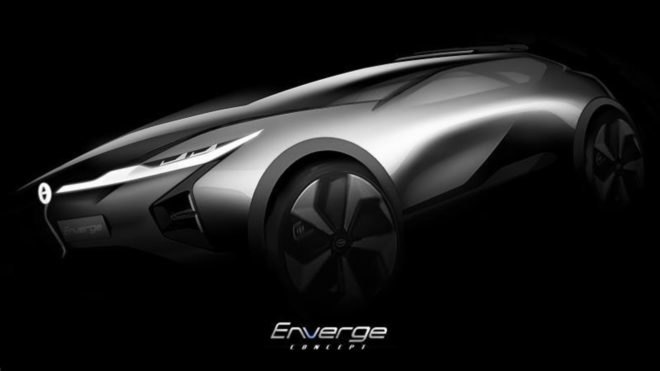 GAC Motor, Enverge, GAC Enverge, concept car, electric car, SUV
