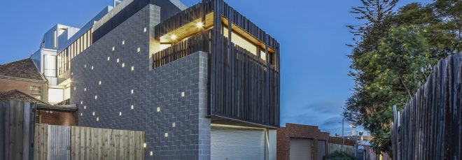 H.I.V.E. x Five, adaptive reuse, multi-family dwelling, Melbourne, rooftop deck, Megowan Architectural, natural light, skylights, internal courtyard, green architecture