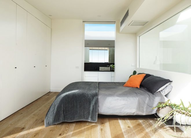 H.I.V.E. x Five, adaptive reuse, multi-family dwelling, Melbourne, rooftop deck, Megowan Architectural, natural light, skylights, internal courtyard, green architecture