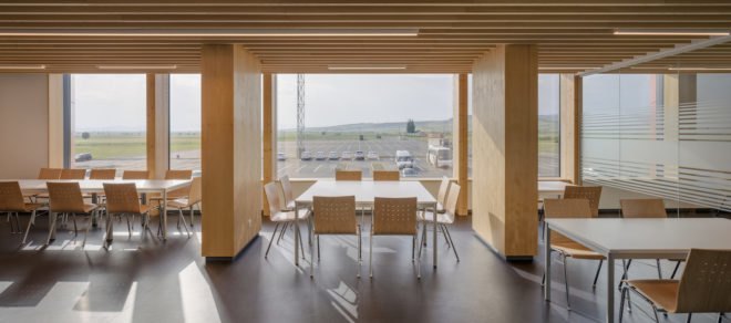 HSR timber office by Tecto, HSR Romania office, HSR Romania office in Reci, CLT office in Romania, CLT offices, prefabricated CLT building, prefab CLT office, CLT architecture in Europe, eco-friendly Romania architecture, eco-friendly Romania office