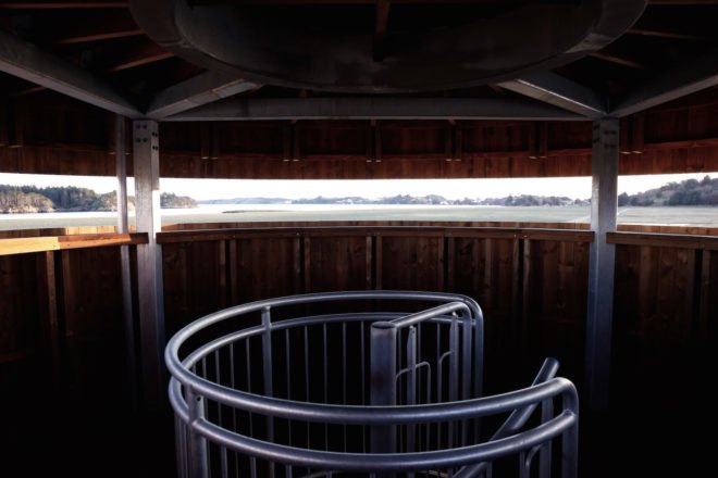 Herdla Birdwatching Tower by LJB Architecture and Landscape, Herdla Birdwatching Tower Norway, birdwatching tower architecture, Herdla birdwatching, Lars J Berge architect, birdwatching design, bird blind Norway,