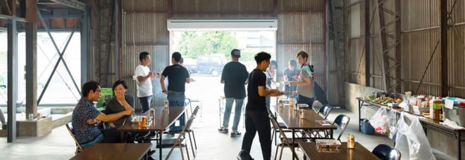 House in Nobeoka, green renovation, factory, Japan, residential design, Schemata Architects, BRUTUS magazine, building envelope, industrial building, industrial architecture, green interior