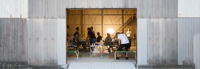 House in Nobeoka, green renovation, factory, Japan, residential design, Schemata Architects, BRUTUS magazine, building envelope, industrial building, industrial architecture, green interior