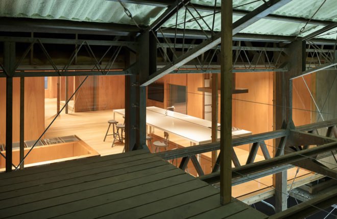 House in Nobeoka, green renovation, factory, Japan, residential design, Schemata Architects, BRUTUS magazine, building envelope, industrial building, industrial architecture, green interior