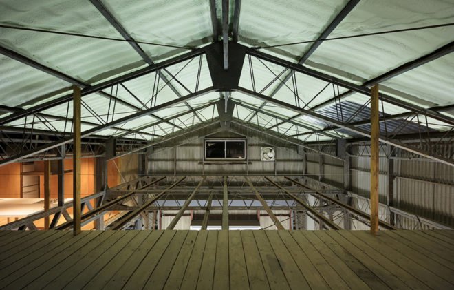 House in Nobeoka, green renovation, factory, Japan, residential design, Schemata Architects, BRUTUS magazine, building envelope, industrial building, industrial architecture, green interior