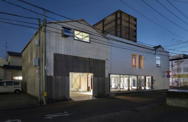 House in Nobeoka, green renovation, factory, Japan, residential design, Schemata Architects, BRUTUS magazine, building envelope, industrial building, industrial architecture, green interior