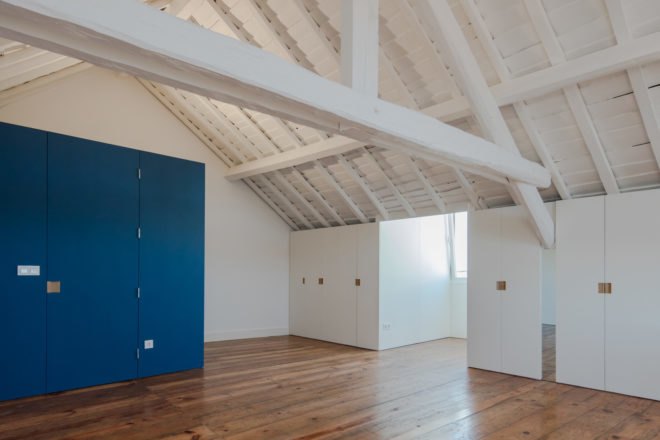 House in Ovar, green renovation, Portugal, Nelson Resende, natural light, garage, storage spaces, temporary spaces, multipurpose spaces, green architecture