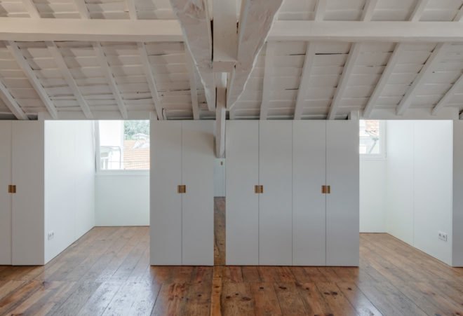 House in Ovar, green renovation, Portugal, Nelson Resende, natural light, garage, storage spaces, temporary spaces, multipurpose spaces, green architecture