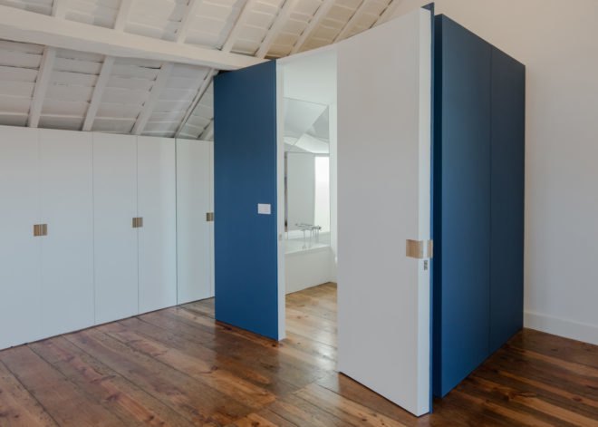 House in Ovar, green renovation, Portugal, Nelson Resende, natural light, garage, storage spaces, temporary spaces, multipurpose spaces, green architecture