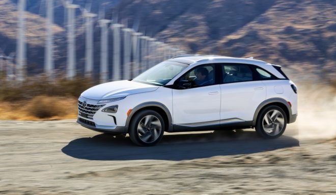 Hyundai, Hyundai Nexo, Hyundai fuel cell vehicle, hyundai tucson fuel cell vehicle, CES, CES 2018, Consumer Electronics Show, hydrogen, green car, green transportation