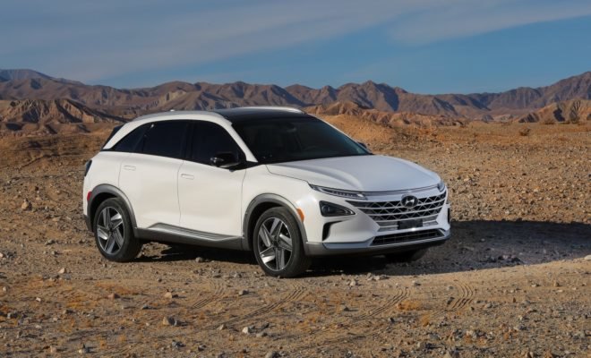 Hyundai, Hyundai Nexo, Hyundai fuel cell vehicle, hyundai tucson fuel cell vehicle, CES, CES 2018, Consumer Electronics Show, hydrogen, green car, green transportation