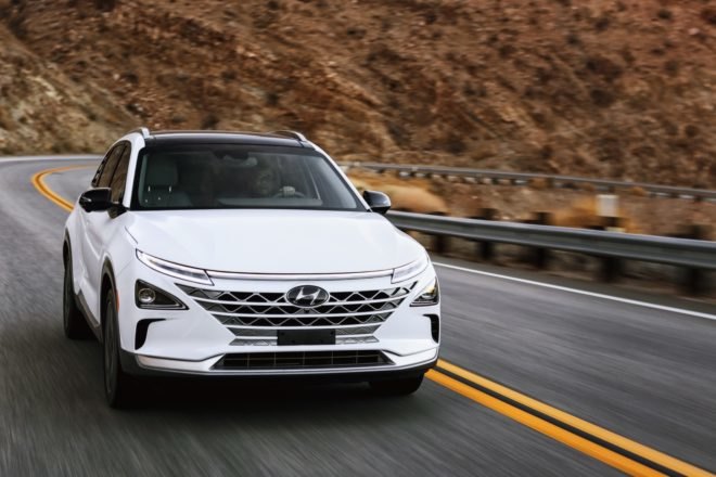 Hyundai, Hyundai Nexo, Hyundai fuel cell vehicle, hyundai tucson fuel cell vehicle, CES, CES 2018, Consumer Electronics Show, hydrogen, green car, green transportation