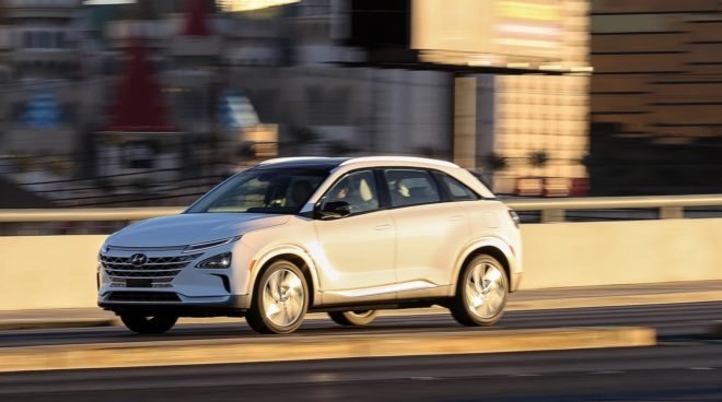 Hyundai, Hyundai Nexo, Hyundai fuel cell vehicle, hyundai tucson fuel cell vehicle, CES, CES 2018, Consumer Electronics Show, hydrogen, green car, green transportation