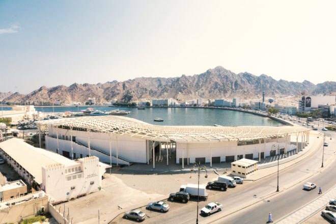 Muttrah Fish Market by Snohetta, Snøhetta fish market, Snøhetta in Oman, Snøhetta public space design, Muttrah Fish Market, Muttrah Fish Market in Oman, fish market architecture, fish market mixed use design, marketplace design by Snohetta