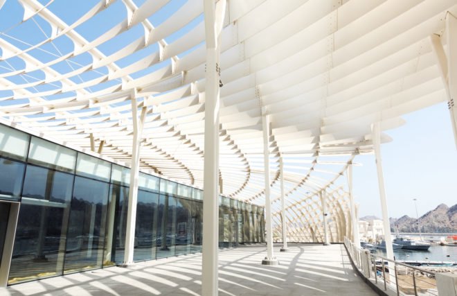 Muttrah Fish Market by Snohetta, Snøhetta fish market, Snøhetta in Oman, Snøhetta public space design, Muttrah Fish Market, Muttrah Fish Market in Oman, fish market architecture, fish market mixed use design, marketplace design by Snohetta