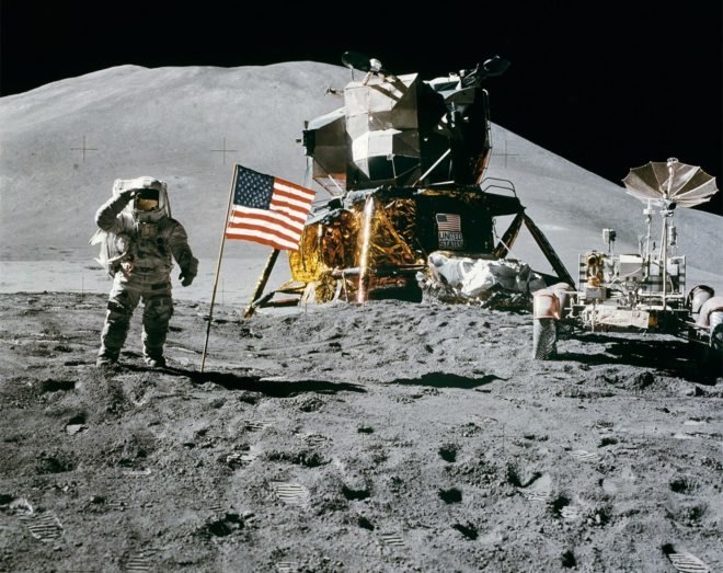 NASA, Moon, Apollo 15, James Irwin, moon landing, space