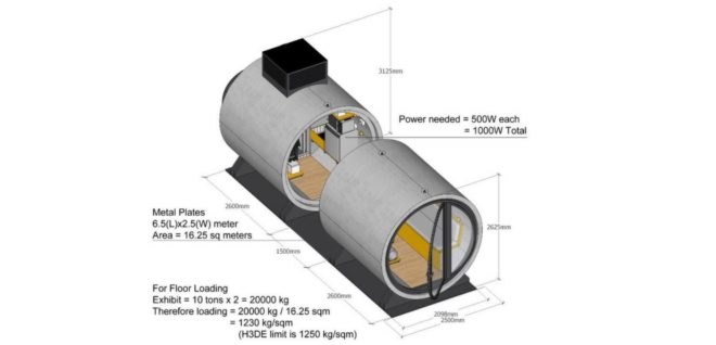 James Law, OPod, concrete tube housing unit, opod tube housing, tube housing hong kong, chinese architecture, micro living affordable home, affordable housing, micro housing, concrete tubes, concrete tube homes, pod homes, micro housing design, green design, green architecture, concrete architecture