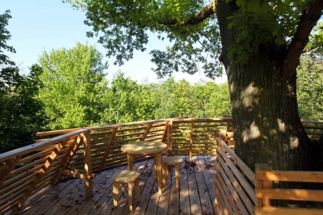 Atelier LAVIT, Origin Tree House, treehouse design, birds nest treehouse, forest treehouse, treehouse pod, spa treehouse, treehouse construction, french treehouse, sophisticated treehouse, cabin design, wooden cabins
