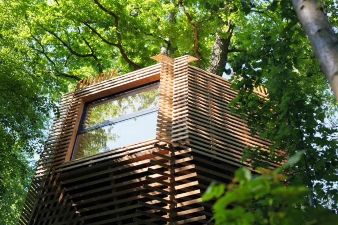 Atelier LAVIT, Origin Tree House, treehouse design, birds nest treehouse, forest treehouse, treehouse pod, spa treehouse, treehouse construction, french treehouse, sophisticated treehouse, cabin design, wooden cabins