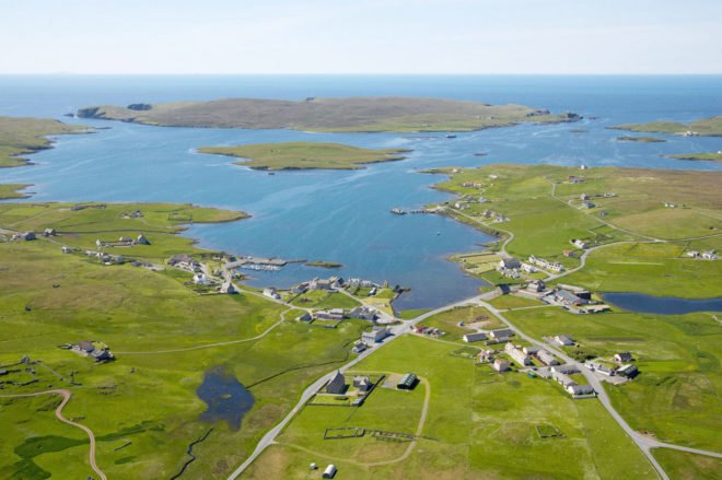 Private island, Shetland, Linga, island, islands, town