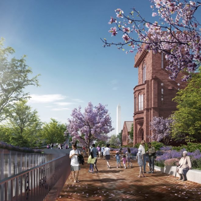 Smithsonian Campus Master Plan by Bjarke Ingels Group, Smithsonian Campus Master Plan by BIG, South Mall Campus renovation in DC, Smithsonian Campus Master Plan 2018, Enid A Haupt Garden preservation, Smithsonian Quadrangle Building, DC South Mall Campus revitalization, Washington DC Bjarke Ingels Group