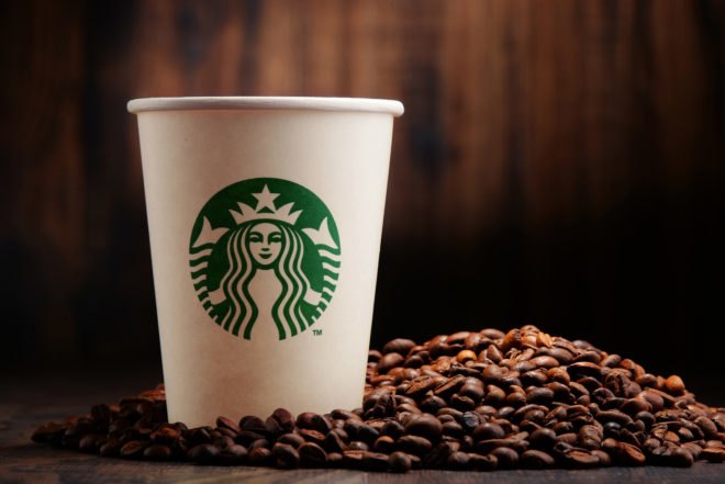 Starbucks, coffee, coffee beans, Starbucks cup, coffee cup, drink