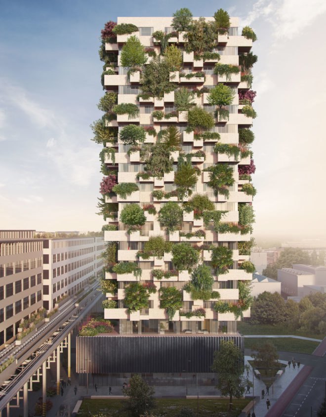 Eindhoven, Eindhoven vertical forest, Eindhoven vertical forest, Eindhoven housing, Stefano Boeri, Eindhoven Stefano Boeri, Stefano Boeri, Stefano Boeri vertical forest, vertical forest, Trudo Vertical Forest, urban design, urban forestry, urban gardens, Vertical Forest, Stefano Boeri Architetti Vertical Forest, Stefano Boeri Architetti