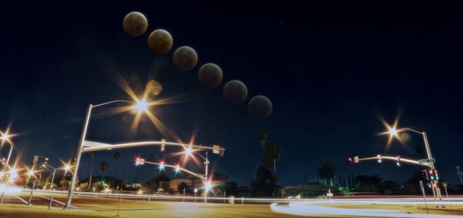 Stockton, Stockton California, lunar eclipse, Stockton lunar eclipse, lunar eclipse timelapse