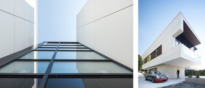 Fibre C cladding, Syncline House by Omar Gandhi Architect, Syncline House in Halifax, Halifax contemporary architecture, modern ecofriendly housing in Canada, modern eco-friendly house in Nova Scotia, luxury solar home Nova Scotia,