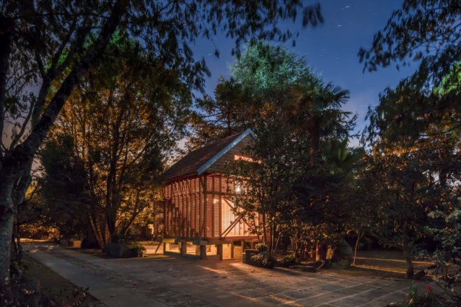 Tiago do Vale Arquitectos, Dovecote-Granary, green renovation, Portugal, rural architecture, wooden structure, treehouse