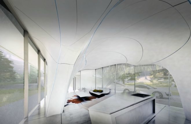 WATG Urban, 3D-printed home, 3d printed architecture, 3d freeform designs, 3d printed houses, 3d printed buildings, 3d printing, curve appeal, freeform home design challenge, 3d printing, futuristic architecture, net zero homes, worlds first freefrom 3d home, 3d printing technology, green design, sustainable design,