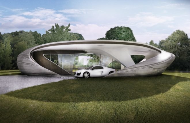 WATG Urban, 3D-printed home, 3d printed architecture, 3d freeform designs, 3d printed houses, 3d printed buildings, 3d printing, curve appeal, freeform home design challenge, 3d printing, futuristic architecture, net zero homes, worlds first freefrom 3d home, 3d printing technology, green design, sustainable design,