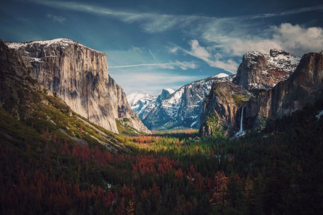 Yosemite, Tunnel View, Yosemite National Park, national park, mountains, nature, landscape