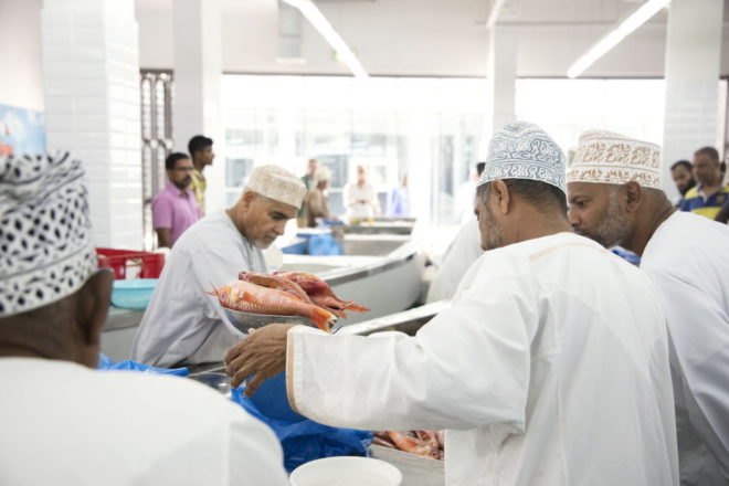 Muttrah Fish Market by Snohetta, Snøhetta fish market, Snøhetta in Oman, Snøhetta public space design, Muttrah Fish Market, Muttrah Fish Market in Oman, fish market architecture, fish market mixed use design, marketplace design by Snohetta