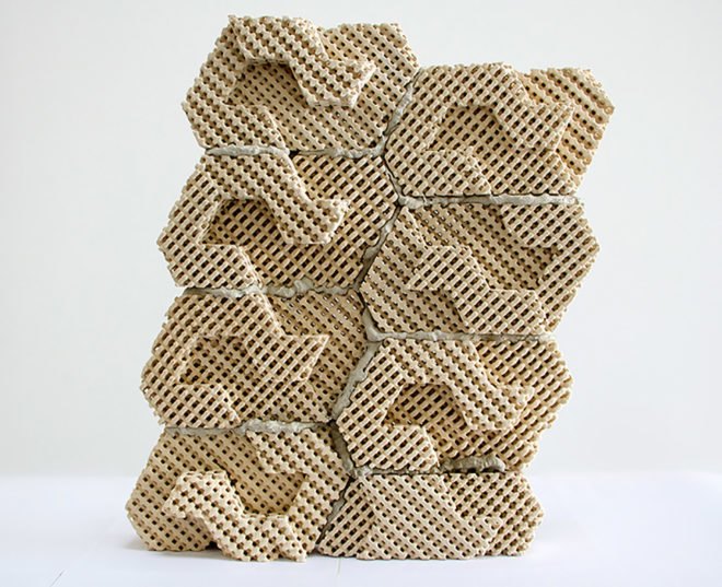 Emerging Objects, Cool Brick, evaporative cooling, ceramic bricks, cooling, 3D printed