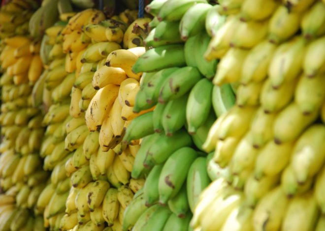 Banana, bananas, fruit, food, produce, eat