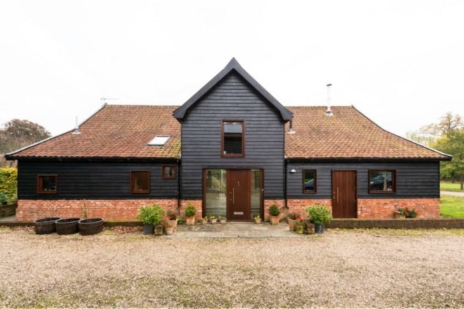 Buckley Gray Yeoman, Suffolk Barn Conversion, barn renovation, renovated barns, barn homes, barn conversion suffolk, solar panels, solar energy, solar renovations, suffolk barn renovation, suffolk homes for sale, the Modern House, modern barn conversions, barn architecture, green renovation