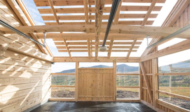 Cabin at Troll’s Peak, cabin, Norway, Rever & Drage Architects, green roof, timber frame, timber cladding, traditional building techniques, polycarbonate panels