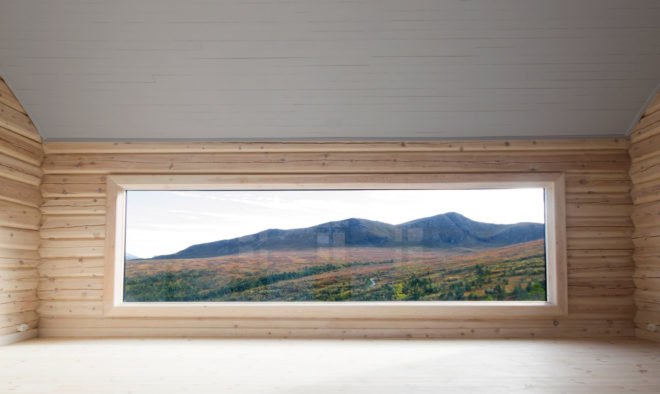 Cabin at Troll’s Peak, cabin, Norway, Rever & Drage Architects, green roof, timber frame, timber cladding, traditional building techniques, polycarbonate panels
