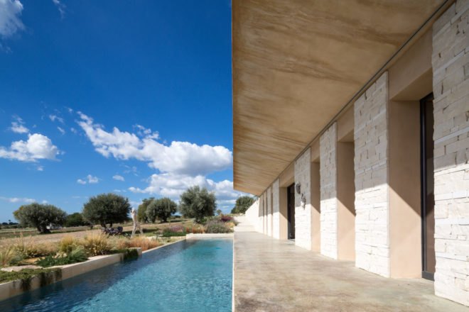 Case ECS by Giuseppe Gurrieri Studio, Casa ECS in Sicily, Casa ECS, Giuseppe Gurrieri Studio ecofriendly architecture, dry stone retaining walls, green-roofed Sicily architecture, sustainable architecture in Sicily