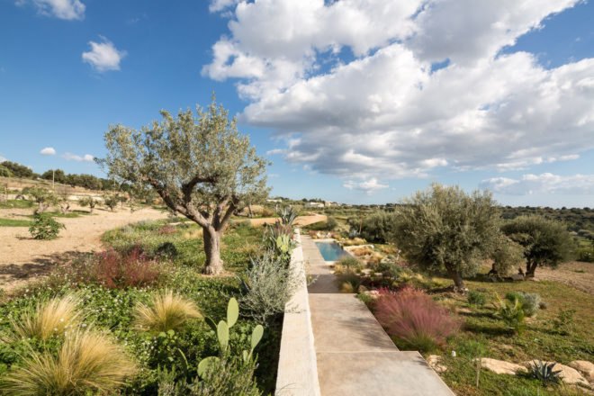 Case ECS by Giuseppe Gurrieri Studio, Casa ECS in Sicily, Casa ECS, Giuseppe Gurrieri Studio ecofriendly architecture, dry stone retaining walls, green-roofed Sicily architecture, sustainable architecture in Sicily