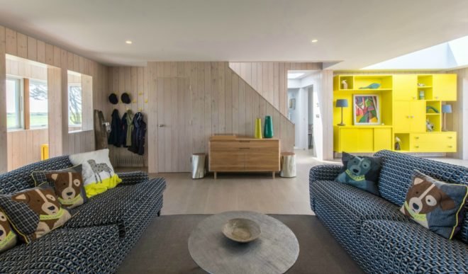 RX Architects, Chalfront Residence, timber home sussex, timber homes, sustainable family homes, sustainable home design, Rye Nature Reserve, larch cladding, Solar Thermal panels, solar energy, sustainable home design uk, sustainable homes uk, susatinable design, green home design, green homes, solar panels, timber cladding