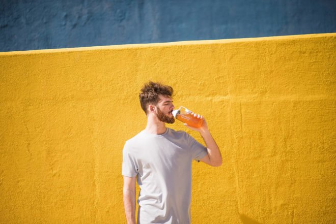 Drinkfinity, PepsiCo, drink, beverage, bottle, man