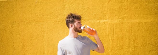 Drinkfinity, PepsiCo, drink, beverage, bottle, man