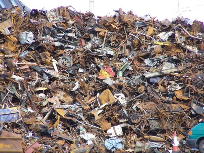Dump, garbage, trash, junk, waste, rust
