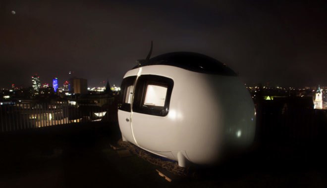 off-grid ecocapsule, ecocapsule microhome, ecocapsule, slovakian off-grid home, spheroid tiny home, spheroid microhome, egg-shaped microhome, solar and wind powered home, self-sufficient homes, smart homes, green homes