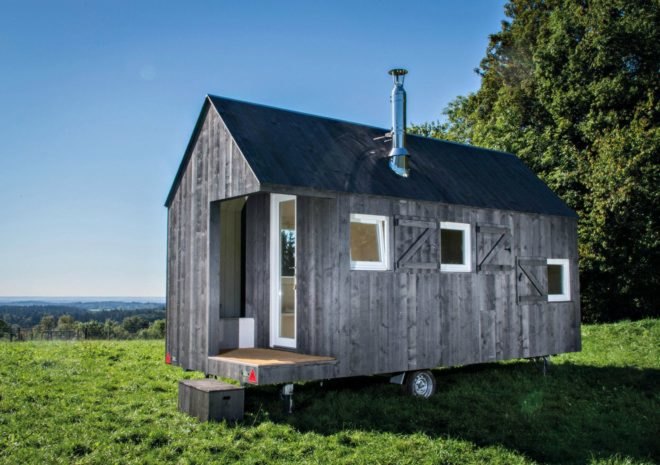 Wild-Berghof Buchet, HYT movable accommodation unit, mobile tiny home, tiny home on wheels, cabins on wheels, tiny home living, tiny home design, cabin design, moveable tiny homes, Holiday Architecture, vacation tiny homes, holiday in tiny home, tiny home vacation, off grid tiny home,