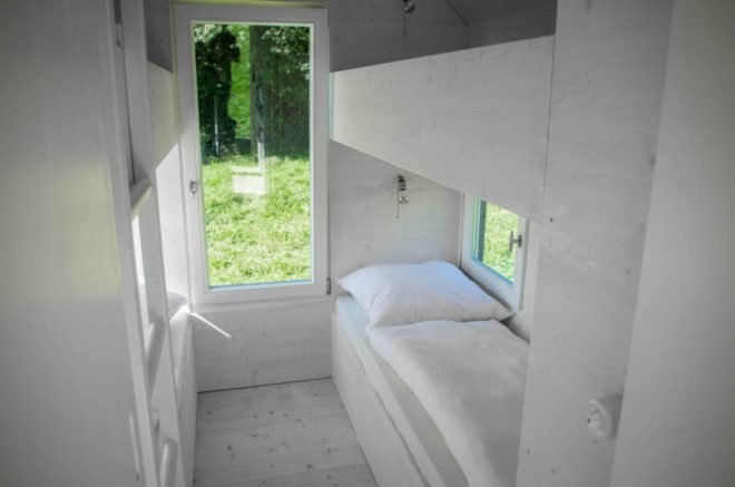 Wild-Berghof Buchet, HYT movable accommodation unit, mobile tiny home, tiny home on wheels, cabins on wheels, tiny home living, tiny home design, cabin design, moveable tiny homes, Holiday Architecture, vacation tiny homes, holiday in tiny home, tiny home vacation, off grid tiny home,