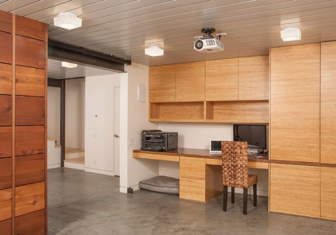 Houseboat H by Lanker Design LLC, Seattle sustainable houseboat, net zero houseboat, net zero floating home, LEED Platinum floating home, LEED Platinum houseboat, houseboat with floating islands,